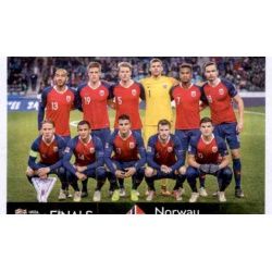 Norway UEFA Nations League 467 Panini Road to UEFA EURO 2020 Sticker Collection