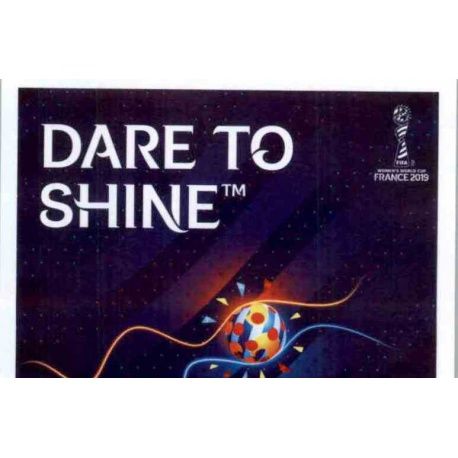 Logo Dare to Shine 5 Panini Fifa Women's World Cup France 2019 