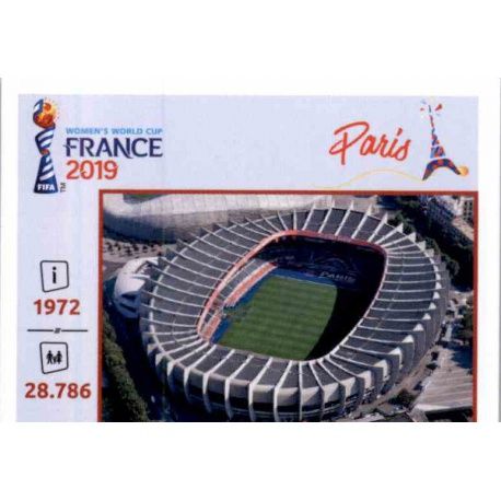Parc des Princes 17 Panini Fifa Women's World Cup France 2019 
