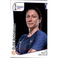 Élise Bussaglia France 33 Panini Fifa Women's World Cup France 2019 