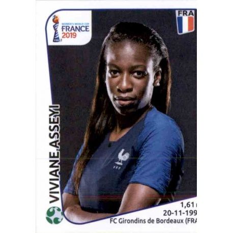 Viviane Asseyi France 40 Panini Fifa Women's World Cup France 2019 