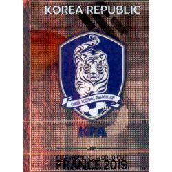 Escudo South Korea 43 Panini Fifa Women's World Cup France 2019 