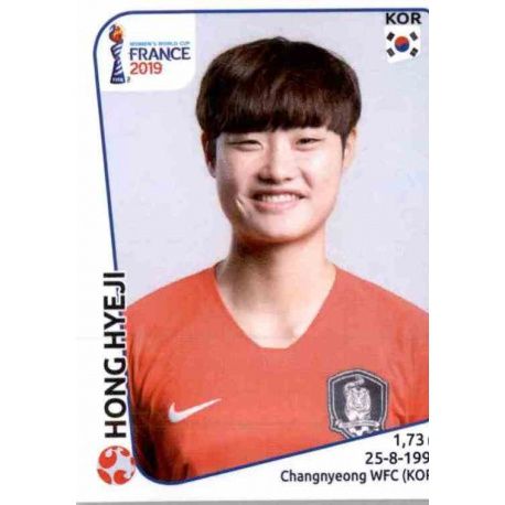 Hong Hyeji South Korea 46 Panini Fifa Women's World Cup France 2019 