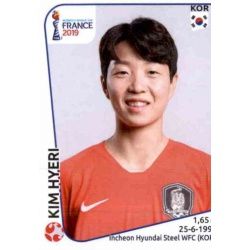 Kim Hyeri South Korea 48 Panini Fifa Women's World Cup France 2019 
