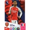 Soccer Cards William Saliba Arsenal Adrenalyn XL Premier League 2025