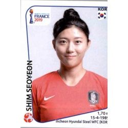 Sim Seoyeon South Korea 51 Panini Fifa Women's World Cup France 2019 