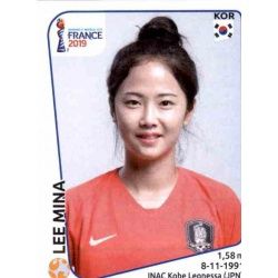Lee Mina South Korea 54 Panini Fifa Women's World Cup France 2019 