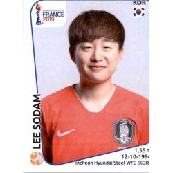 Lee Sodam South Korea 55 Panini Fifa Women's World Cup France 2019 