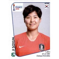 Ji Soyun South Korea 58 Panini Fifa Women's World Cup France 2019 