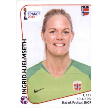 Ingrid Hjelmseth Norway 64 Panini Fifa Women's World Cup France 2019 
