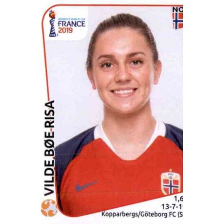 Vilde Risa Norway 70 Panini Fifa Women's World Cup France 2019 