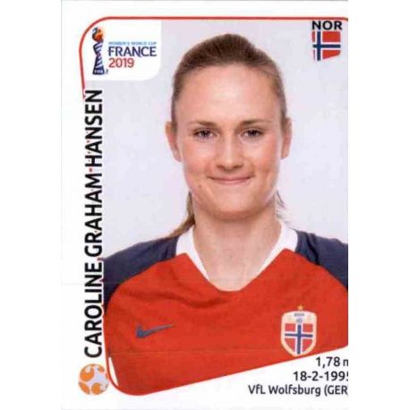 Caroline Graham Hansen Norway 73 Panini Fifa Women's World Cup France 2019 