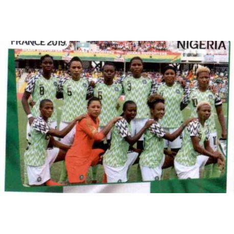 Alineación Nigeria 82 Panini Fifa Women's World Cup France 2019 