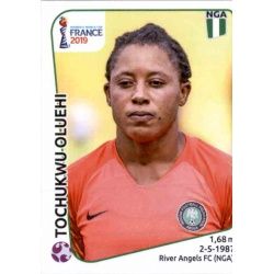 Tochukwu Oluehi Nigeria 83 Panini Fifa Women's World Cup France 2019 