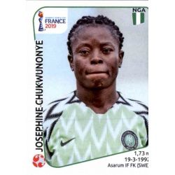 Josephine Chukwunonye Nigeria 85 Panini Fifa Women's World Cup France 2019 