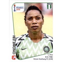 Onome Ebi Nigeria 87 Panini Fifa Women's World Cup France 2019 
