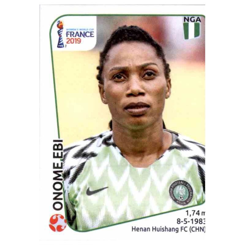 Panini Sticker Frauen Fußball WM 2019 Nr 87 Onome Ebi NGA Nigeria NEU Bild 