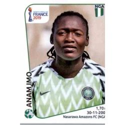 Anam Imo Nigeria 94 Panini Fifa Women's World Cup France 2019 