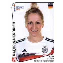 Kathrin Hendrich Germany 105 Panini Fifa Women's World Cup France 2019 