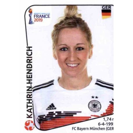 Kathrin Hendrich Germany 105 Panini Fifa Women's World Cup France 2019 
