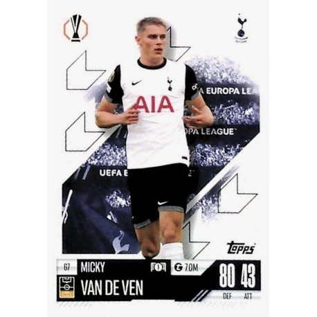 Micky van de Ven Tottenham Hotspur 67