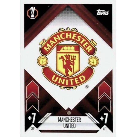 Team Badge Manchester United 100