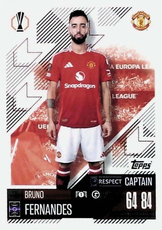 Sale Cards Bruno Fernandes Captain Manchester United Match Attax