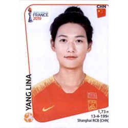 Yang Lina China 132 Panini Fifa Women's World Cup France 2019 