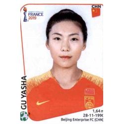 Gu Yasha China 137 Panini Fifa Women's World Cup France 2019 