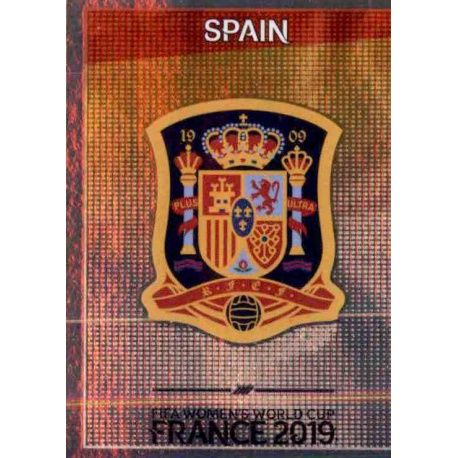 Escudo Spain 138 Panini Fifa Women's World Cup France 2019 