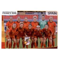 Alineación Spain 139 Panini Fifa Women's World Cup France 2019 