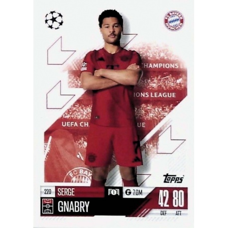 Serge Gnabry Bayern München 220