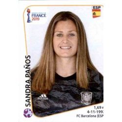 Sandra Paños Spain 140 Panini Fifa Women's World Cup France 2019 