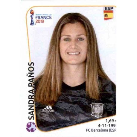 Sandra Paños Spain 140 Panini Fifa Women's World Cup France 2019 