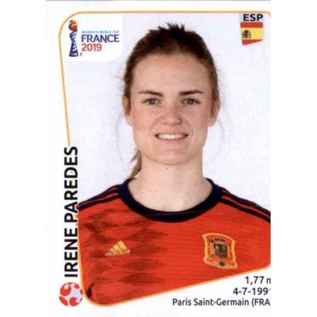 Irene Paredes Spain 146 Panini Fifa Women's World Cup France 2019 