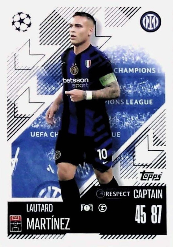 ラストナンバー 50枚限定 ラウタロ・マルティネス 直筆サインカード ラストナンバー 50枚限定 ラウタロ・マルティネス 直筆サインカード