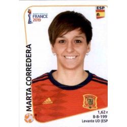 Marta Corredera Spain 152 Panini Fifa Women's World Cup France 2019 