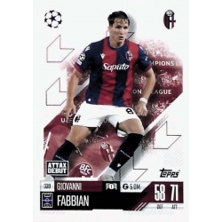 Giovanni Fabbian Attax Debut Bologna FC 1909 339