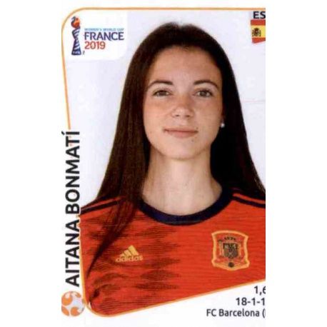 Aitana Bonmatí Spain 154 Panini Fifa Women's World Cup France 2019 