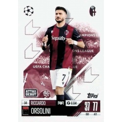 Riccardo Orsolini Attax Debut Bologna FC 1909 341