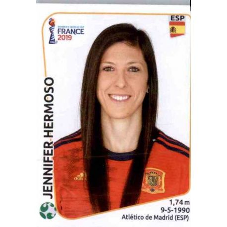 Jennifer Hermoso Spain 156 Panini Fifa Women's World Cup France 2019 