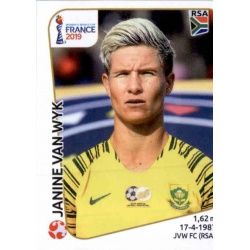 Janine van Wyk South Africa 161 Panini Fifa Women's World Cup France 2019 