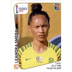 Leandra Smeda South Africa 167 Panini Fifa Women's World Cup France 2019 