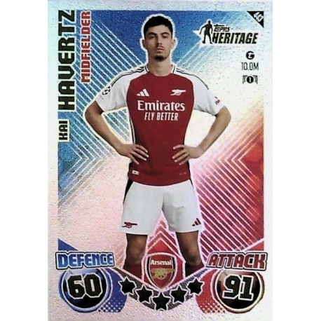 Kai Havertz Topps Heritage Arsenal 443