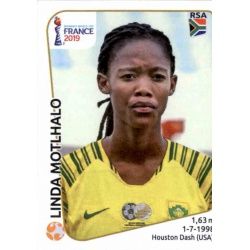 Linda Motlhalo South Africa 169 Panini Fifa Women's World Cup France 2019 