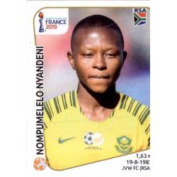 Nompumelelo Nyandeni South Africa 170 Panini Fifa Women's World Cup France 2019 