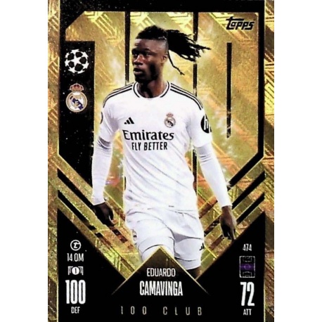 Eduardo Camavinga 100 Club Real Madrid 474