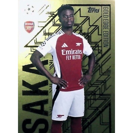 Bukayo Saka Gold Edge Edition Arsenal GE 3
