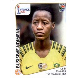 Busisiwe Ndimeni South Africa 172 Panini Fifa Women's World Cup France 2019 