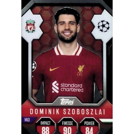 Dominik Szoboszlai Chrome Pro Elite Shield Liverpool SH 4